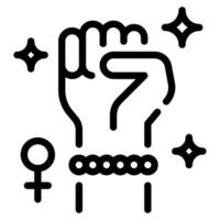 Boldness Icon Illustration for web, app, infographic, etc vector