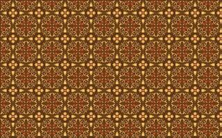A patterned background with a lot of detail. The pattern is brown and gold. The background is a solid color vector