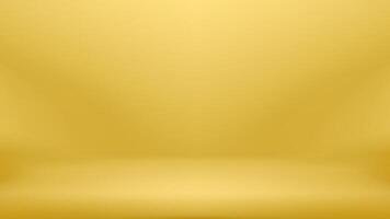 Gold gradient background, Abstract studio presentation product. Vector Illustration