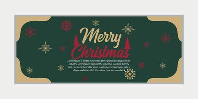 merry christmas banner set and happy new year banner, social media cover and web banner,Merry Christmas design for greeting card, vector