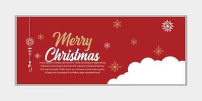 merry christmas banner set and happy new year banner, social media cover and web banner,Merry Christmas design for greeting card, vector