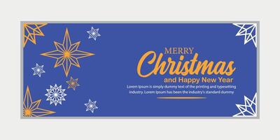 merry christmas banner set and happy new year banner, social media cover and web banner,Merry Christmas design for greeting card, vector