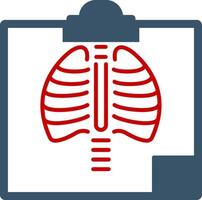 Radiology Flat Gradient  Icon vector