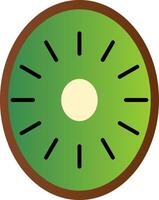Kiwi Flat Gradient  Icon vector