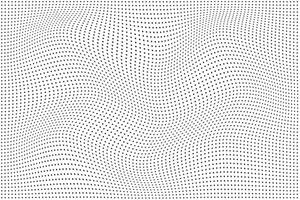 a white background with a lot of dots on it modern simple abstract black color small polka dot wavy pattern vector