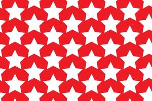 a red and white pattern with white stars on it a red background with white dots and dots vector