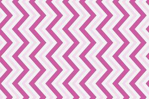 un vistoso a rayas fondo de pantalla con un zigzag modelo moderno sencillo resumen rosado lite oscuro crema color zig zag línea modelo en blanco antecedentes vector