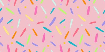 Simple Sprinkle Pattern vector. Seamless Confetti illustration. vector