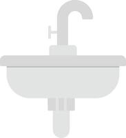 Sink Flat Gradient  Icon vector