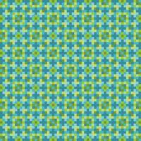 Abstract Islamic Geometric Pattern Pixel Design vector