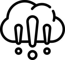 Cloud  icon symbol vector image. Illustration of the hosting storage design image