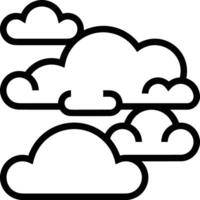 Cloud  icon symbol vector image. Illustration of the hosting storage design image