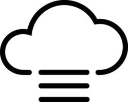 Cloud  icon symbol vector image. Illustration of the hosting storage design image