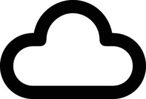 Cloud  icon symbol vector image. Illustration of the hosting storage design image