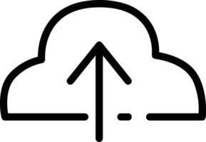 Cloud  icon symbol vector image. Illustration of the hosting storage design image