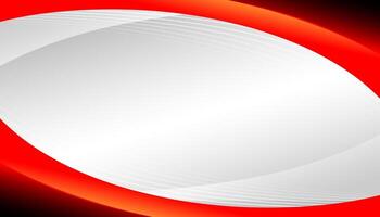 Red curve on a white background vector