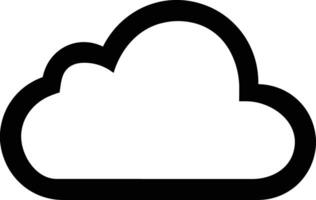 Cloud  icon symbol vector image. Illustration of the hosting storage design image