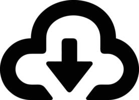 Cloud  icon symbol vector image. Illustration of the hosting storage design image