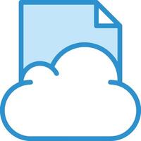 Cloud  icon symbol vector image. Illustration of the hosting storage design image