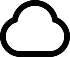 Cloud  icon symbol vector image. Illustration of the hosting storage design image