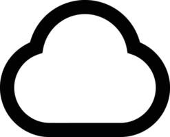 Cloud  icon symbol vector image. Illustration of the hosting storage design image