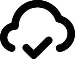 Cloud  icon symbol vector image. Illustration of the hosting storage design image