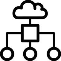 Cloud  icon symbol vector image. Illustration of the hosting storage design image