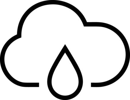 Cloud  icon symbol vector image. Illustration of the hosting storage design image