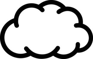 Cloud  icon symbol vector image. Illustration of the hosting storage design image