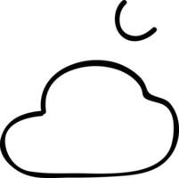 Cloud  icon symbol vector image. Illustration of the hosting storage design image