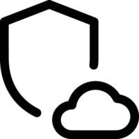 Cloud  icon symbol vector image. Illustration of the hosting storage design image