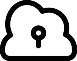 Cloud  icon symbol vector image. Illustration of the hosting storage design image