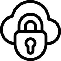 Cloud  icon symbol vector image. Illustration of the hosting storage design image