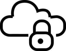 Cloud  icon symbol vector image. Illustration of the hosting storage design image