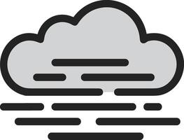 Cloud  icon symbol vector image. Illustration of the hosting storage design image