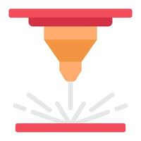 Laser Future things icon illustration vector