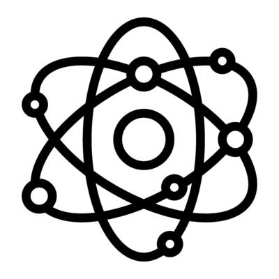 Quantum Future things icon illustration