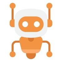 Robot Future things icon illustration vector