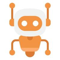 Robot Future things icon illustration vector