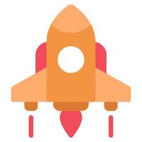 Spacecraft Future things icon illustration vector