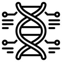 Genetic Engineering Future things icon illustration vector