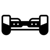 Hoverboard Future things icon illustration vector