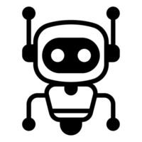 Robot Future things icon illustration vector