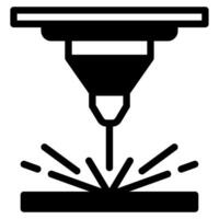 Laser Future things icon illustration vector