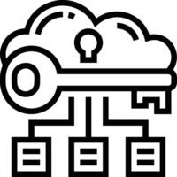 Cloud  icon symbol vector image. Illustration of the hosting storage design image