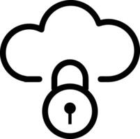 Cloud  icon symbol vector image. Illustration of the hosting storage design image