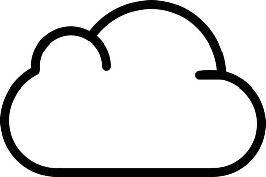 Cloud  icon symbol vector image. Illustration of the hosting storage design image