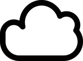 Cloud  icon symbol vector image. Illustration of the hosting storage design image