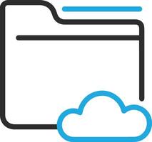 Cloud  icon symbol vector image. Illustration of the hosting storage design image