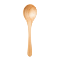 AI generated Wooden spoon isolated on transparent background png